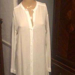 James Perse long blouse size 3